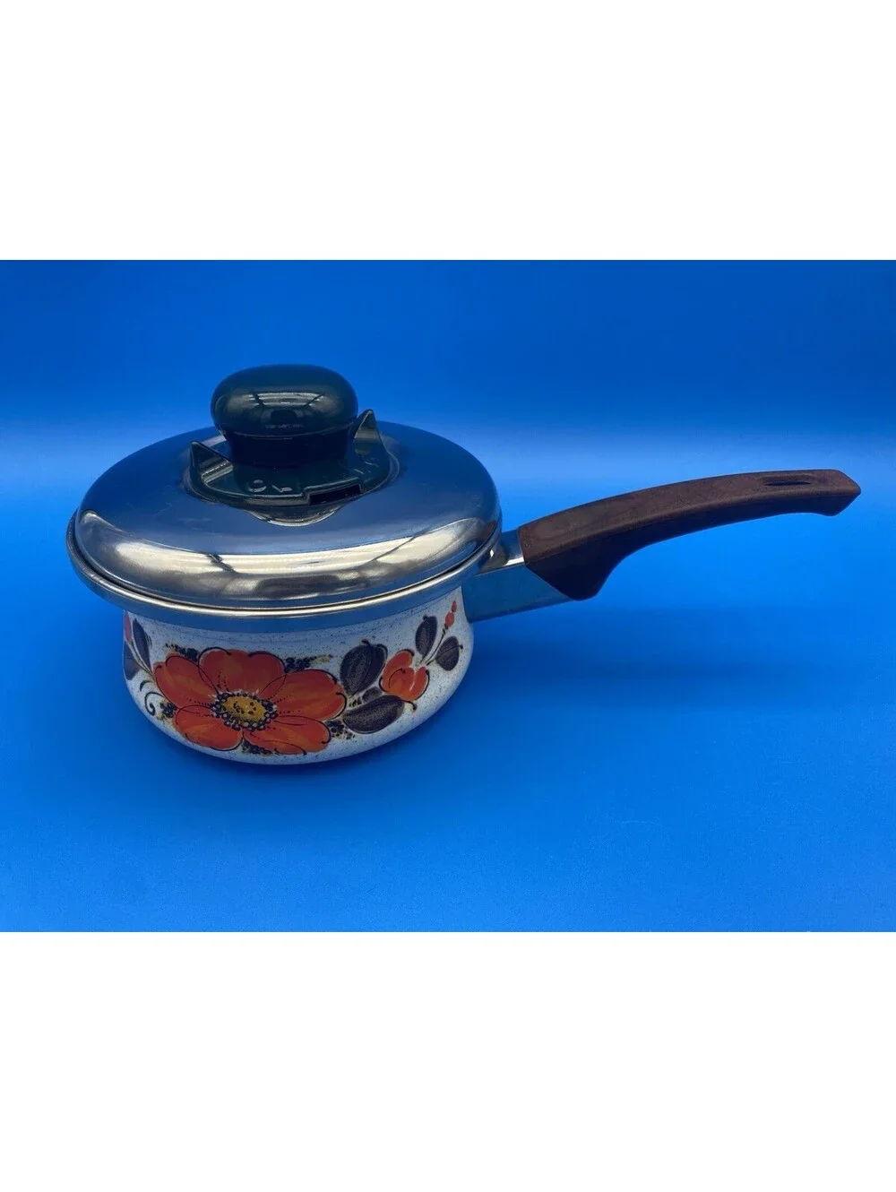 Sanko Ware Orange Poppy Pattern 6.5